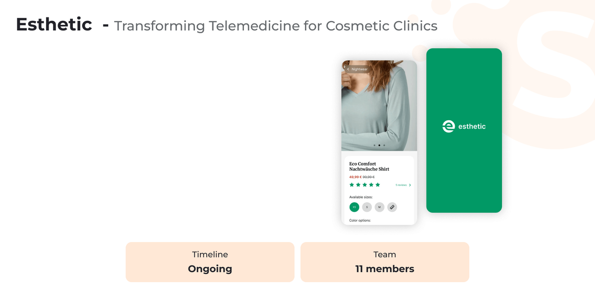Esthetic
Telemedicine Platform