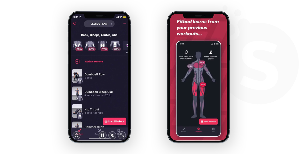 Gym app development