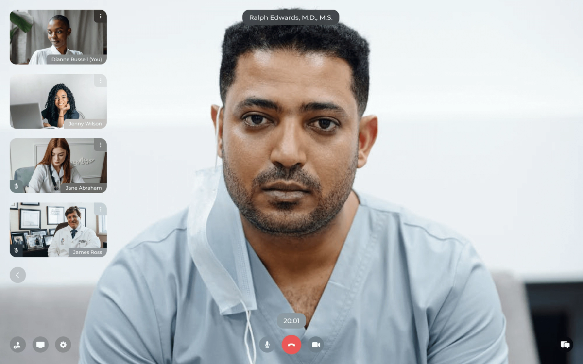 HIPAA Telmed EHR-integrated telemedicine dashboard