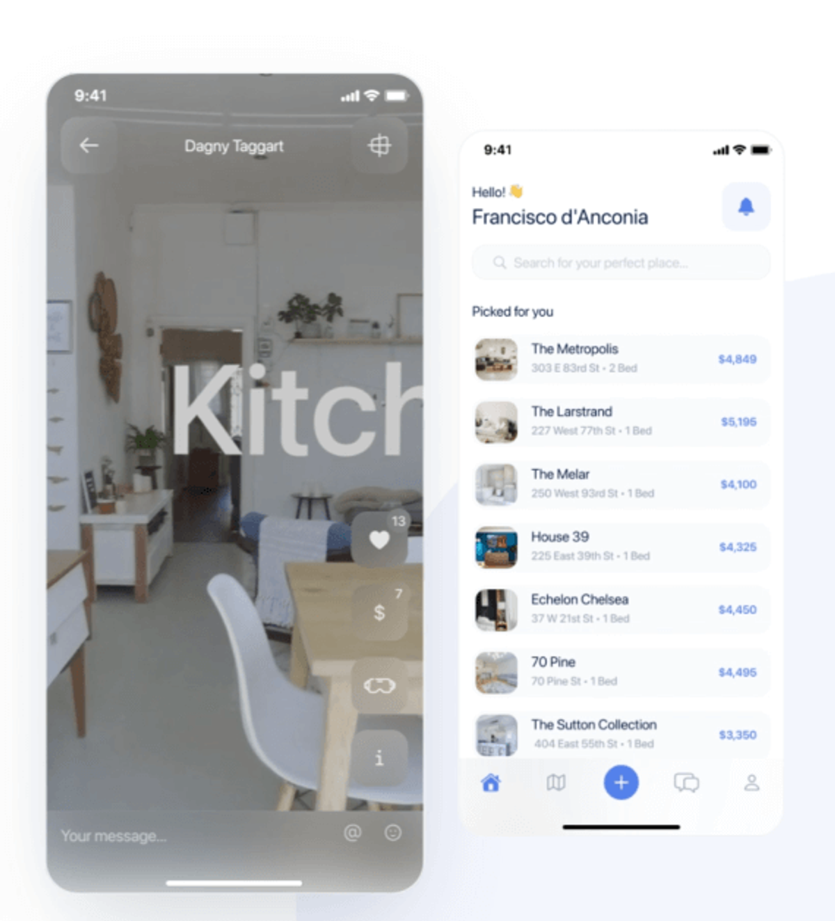 Apartmii real-estate booking engine with AR/VR virtual tours