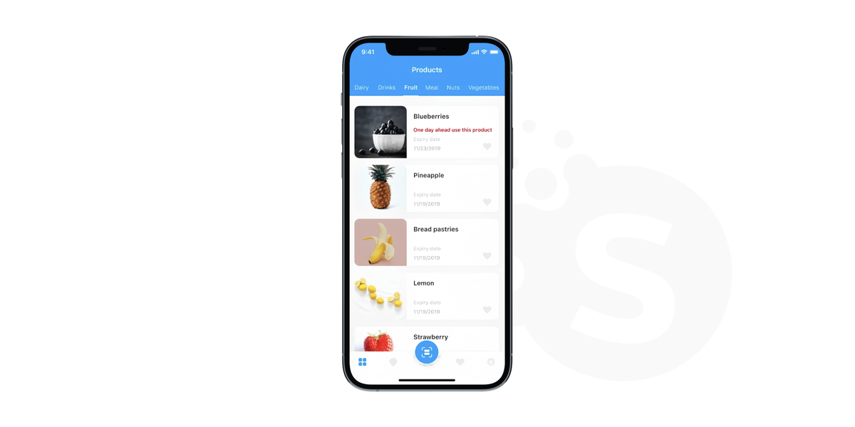 Building a food waste management application