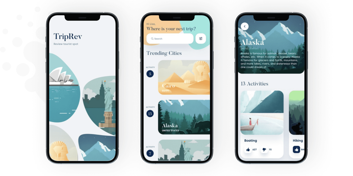 Develop a group travel app