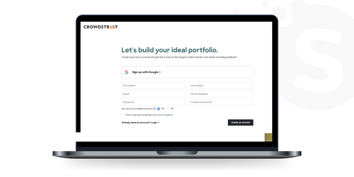 Make a real estate crowdfunding platform
