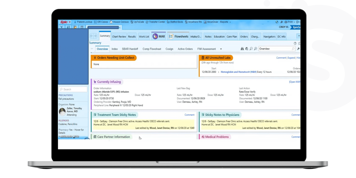 Epic EHR API