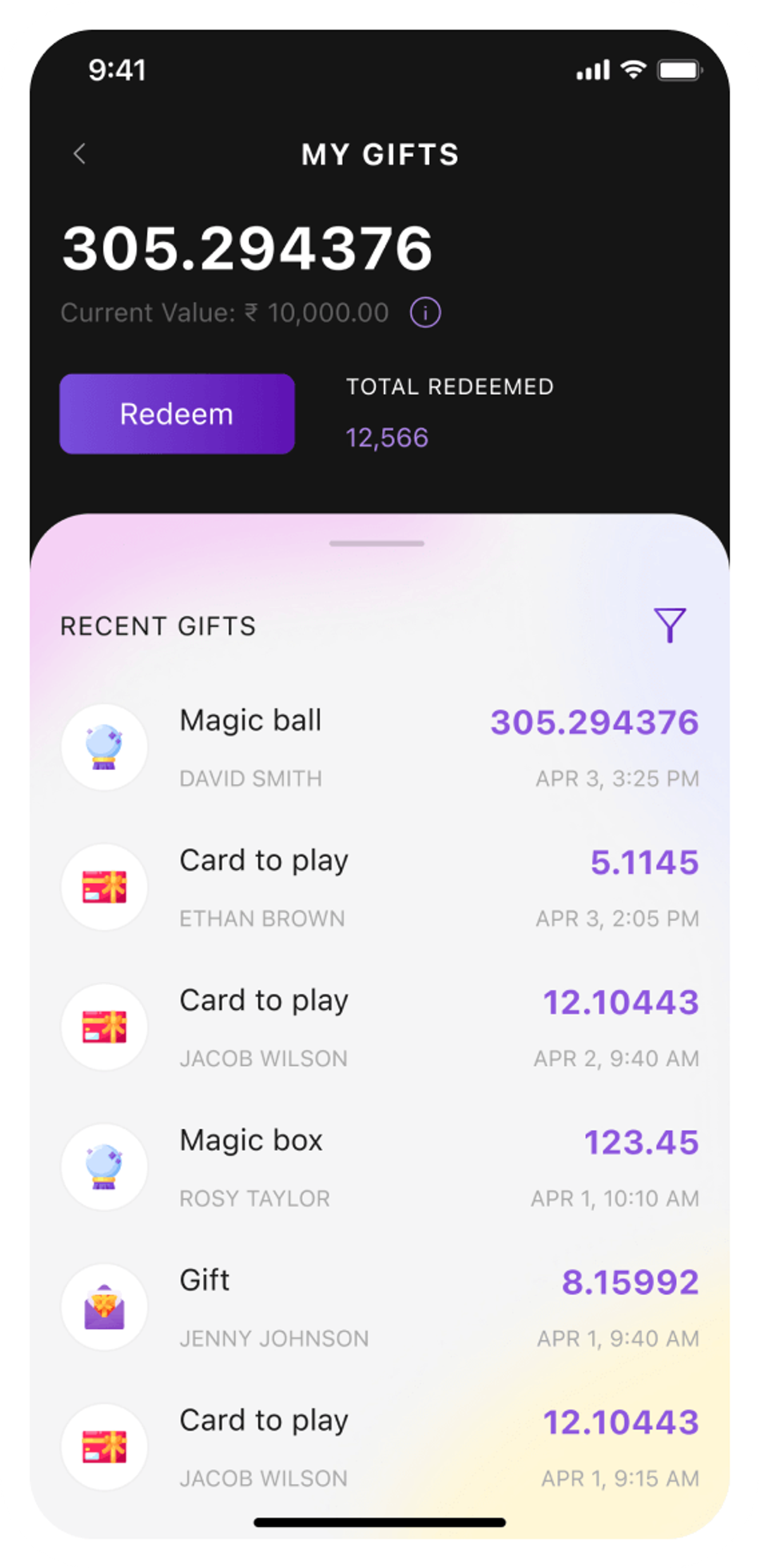 Scrollme screen 3