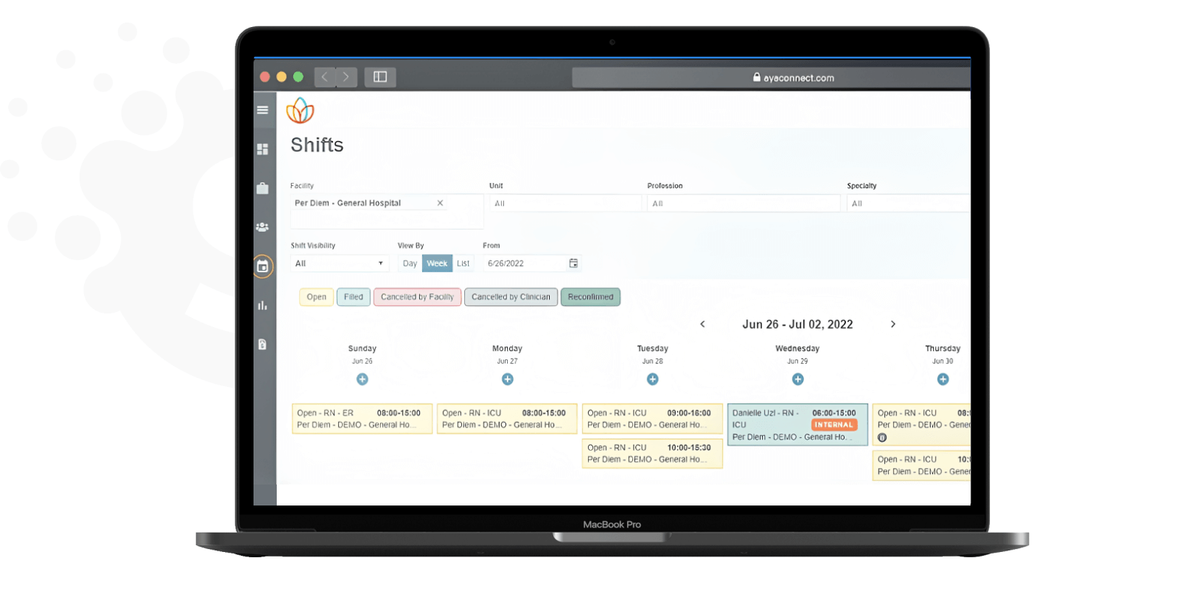Build a nurse scheduling platform