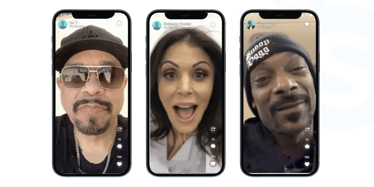 Create a celebrity video app