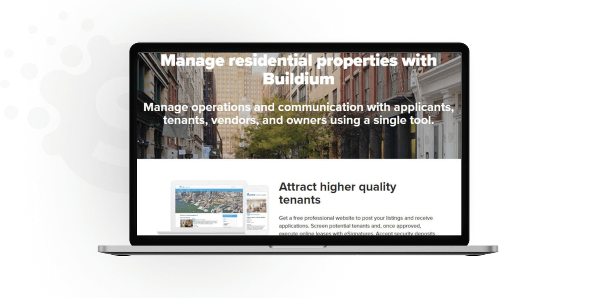 Develop a property management system for real estate
