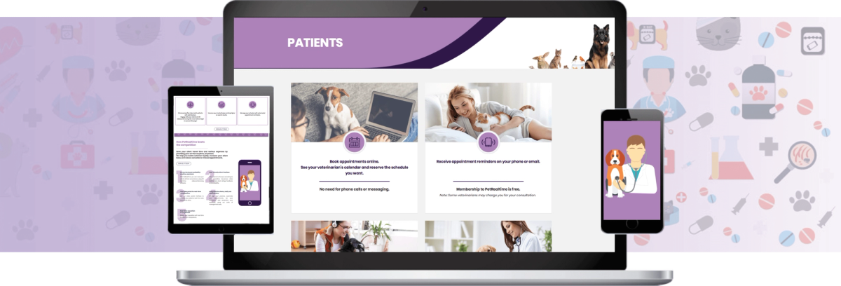 PetRealTime cloud-based pet telemedicine app
