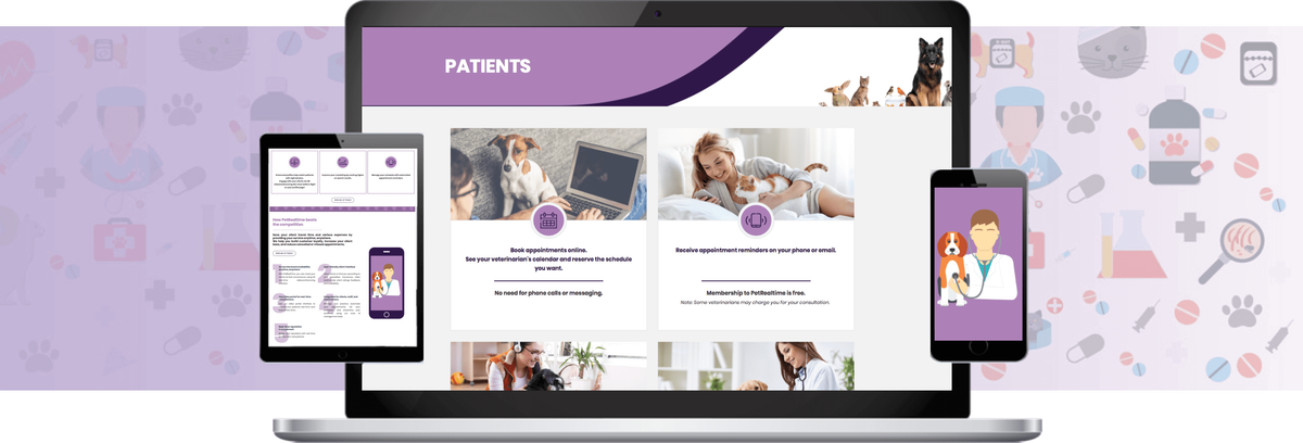PetRealTime cloud-based pet telemedicine app