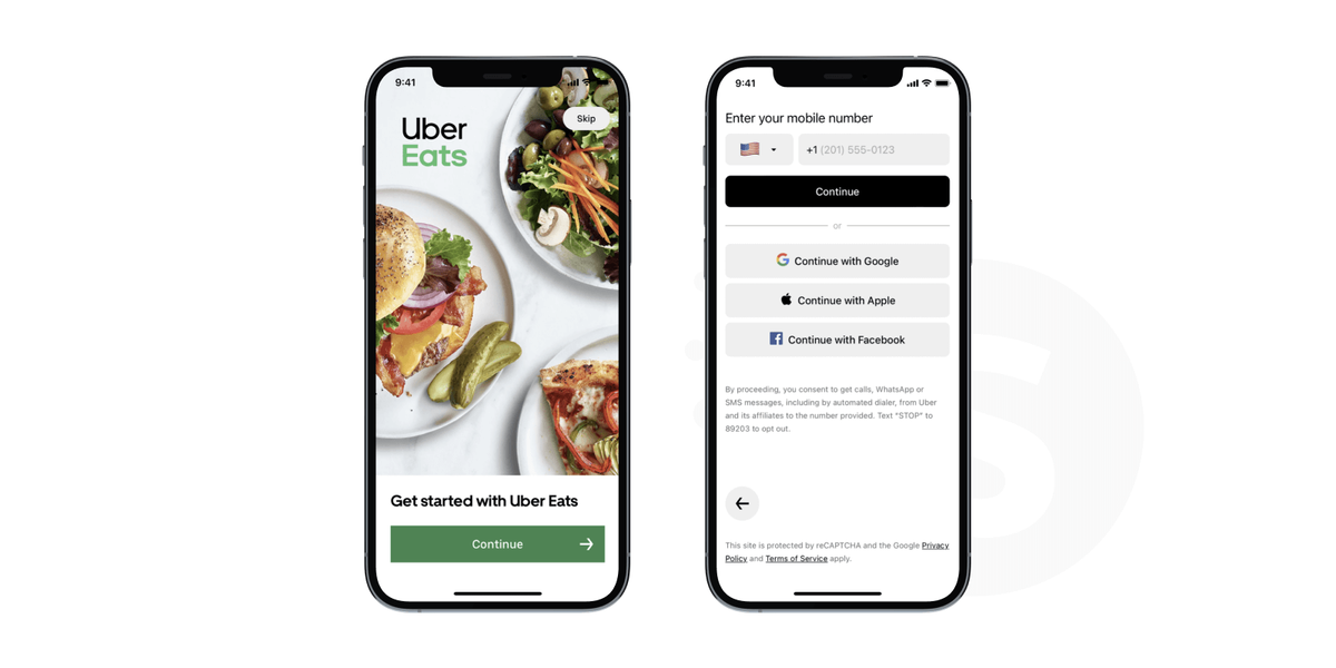 Food delivery app development