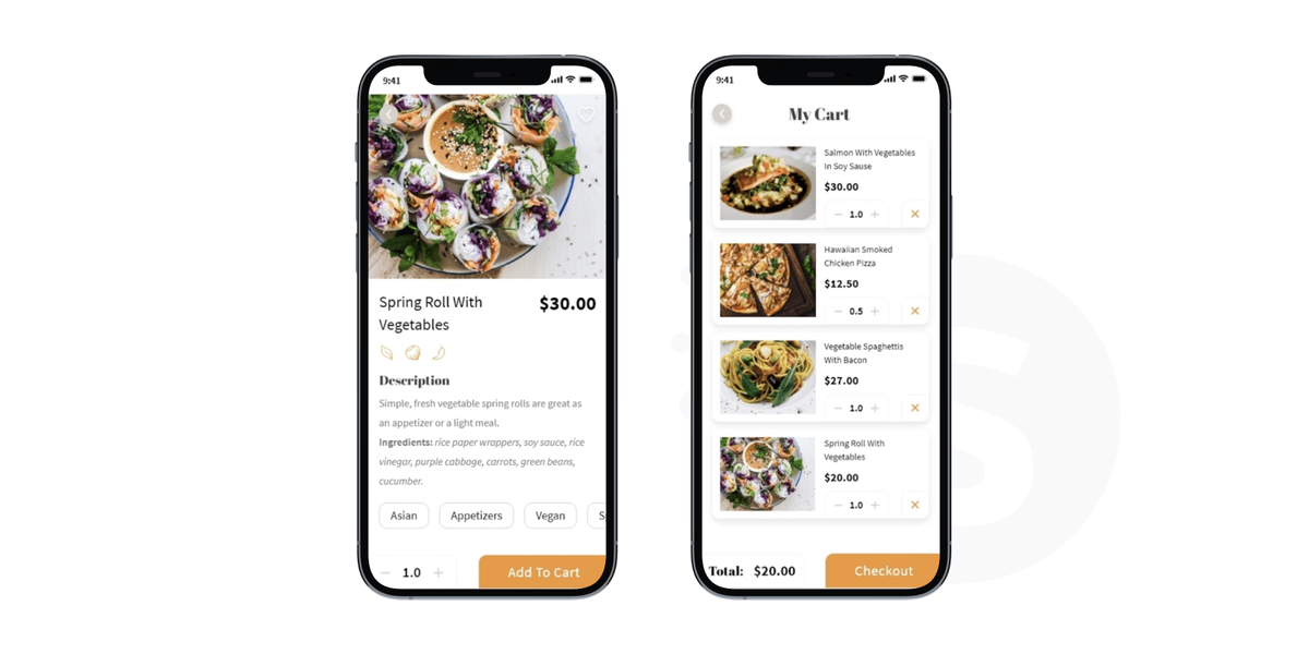 Create a food delivery app