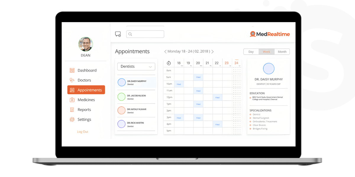 hospital software development