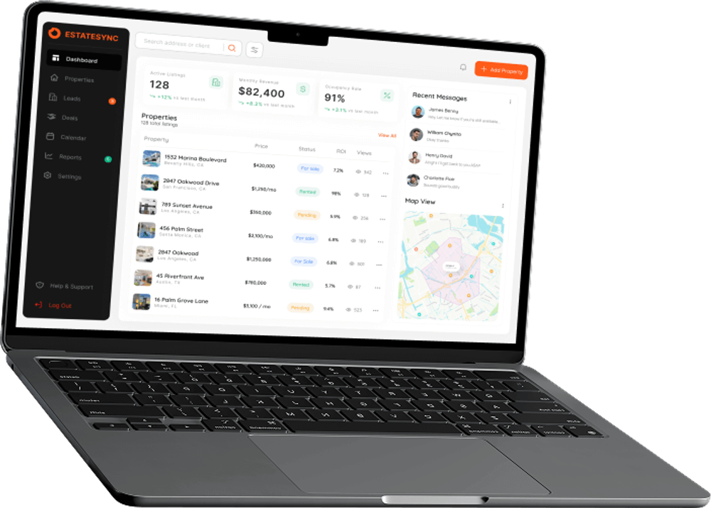 EstateSync product screenshot