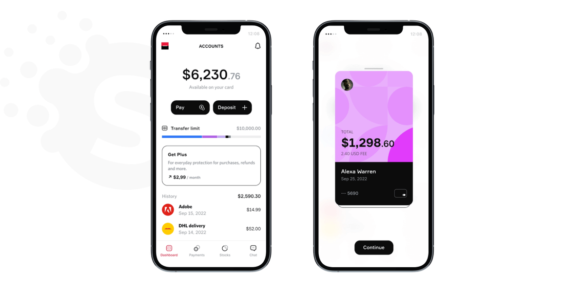 Developing cash advance app