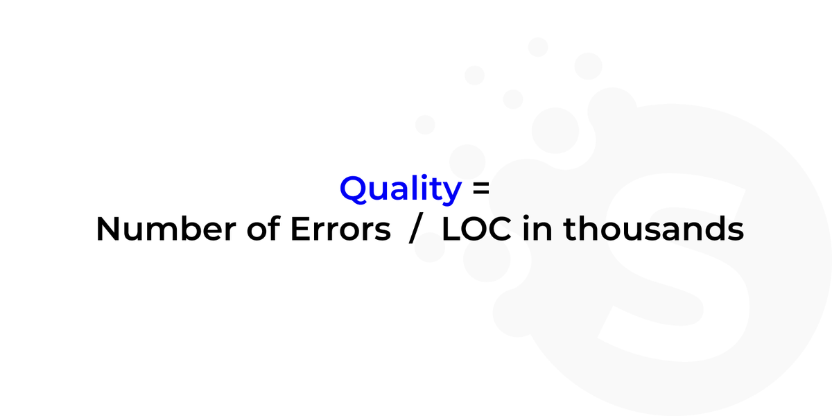 Software engineering productivity metrics