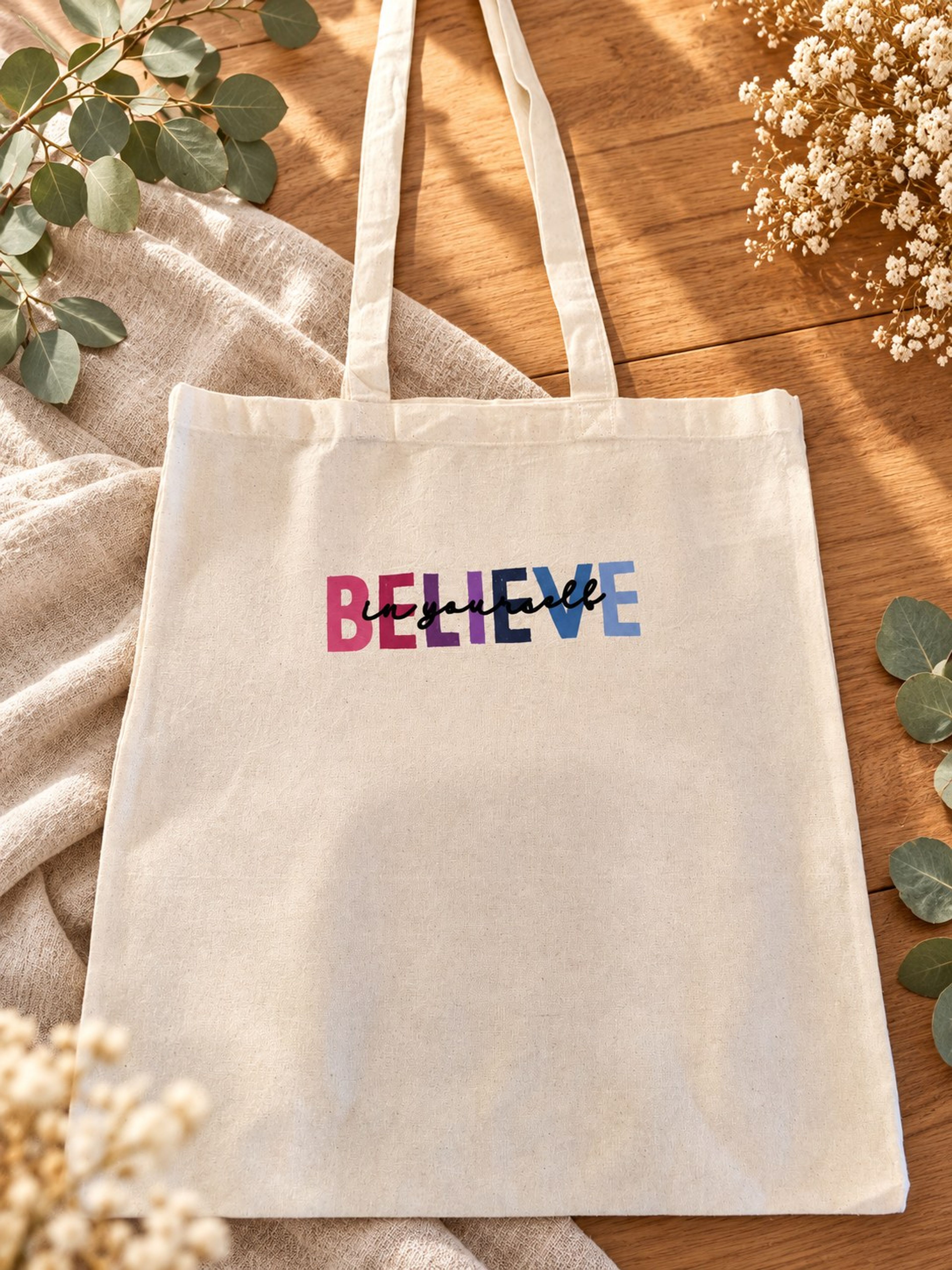 Stofftasche «Believe»
