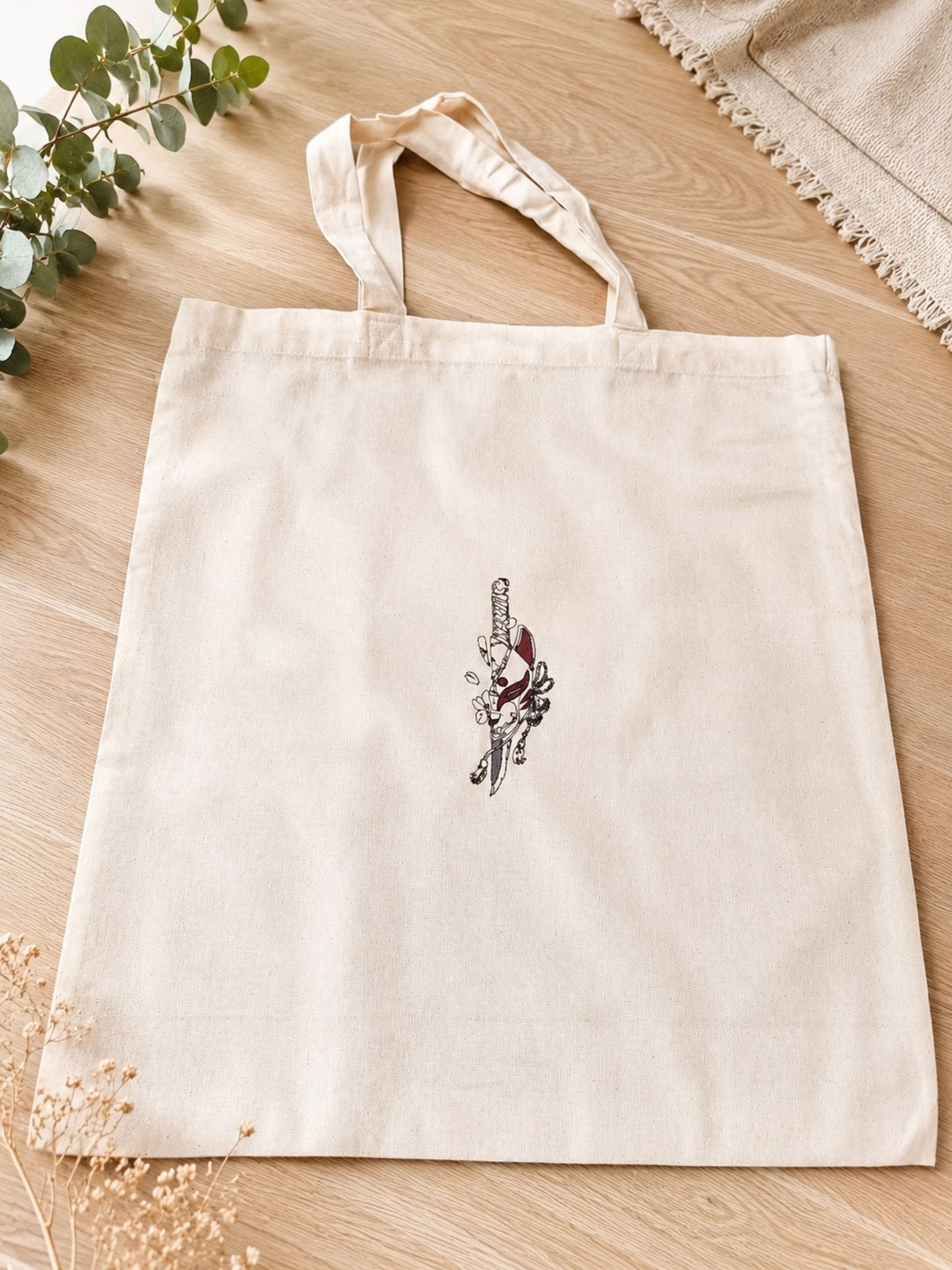 Stofftasche «Kitsune-Maske»