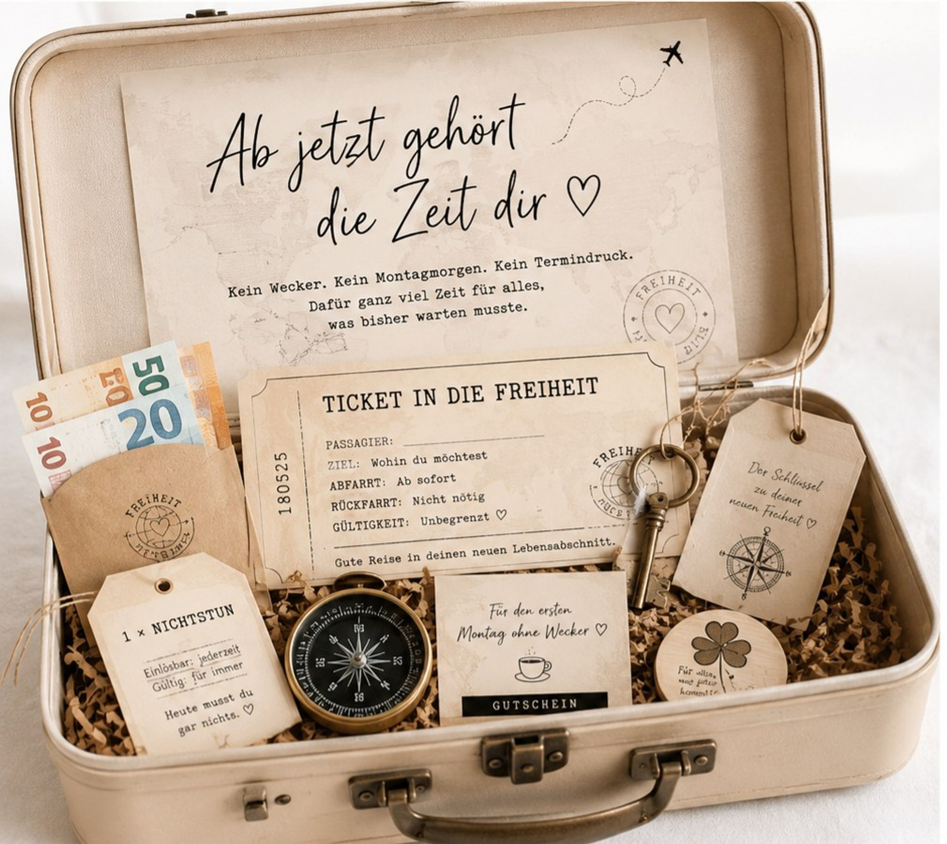 Ruhestand-Geschenk «Ab jetzt gehört die Zeit dir»