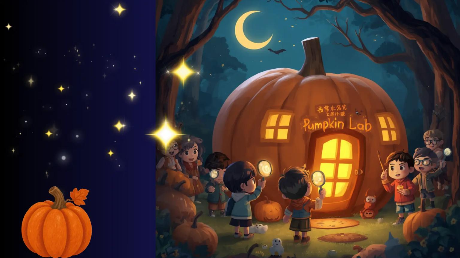 PUMPKIN LAB: Halloween Dünyasına Sanat ve Keşif Yolculuğu | 6-9 Yaş | 31 Ekim