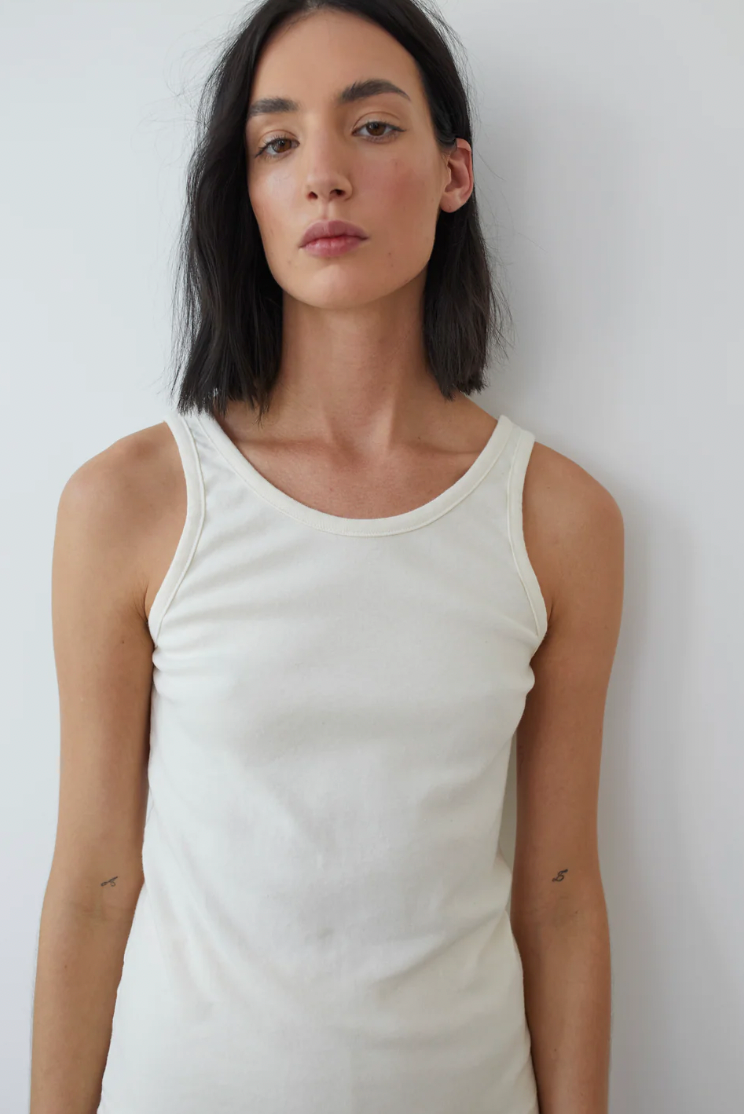 Product Image for Scoop Back Rib Tank, Natural