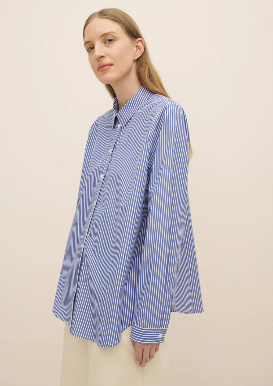 Product Image for Daily Shirt, Blue Stripe