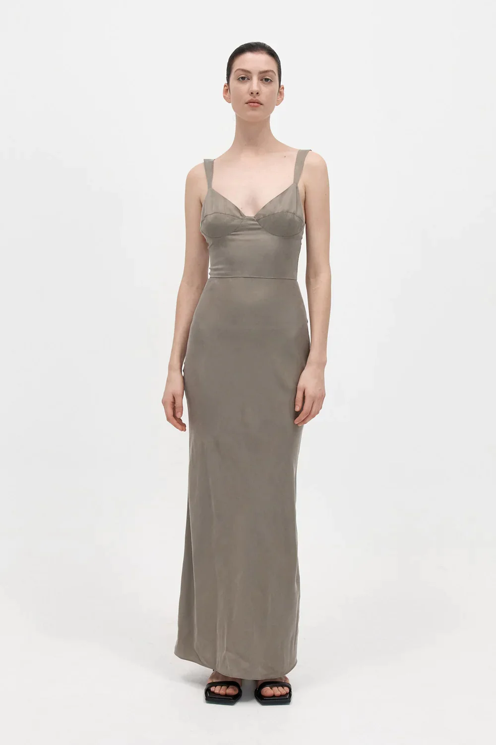 Product Image for Peignoir Slip Dress, Castor Grey