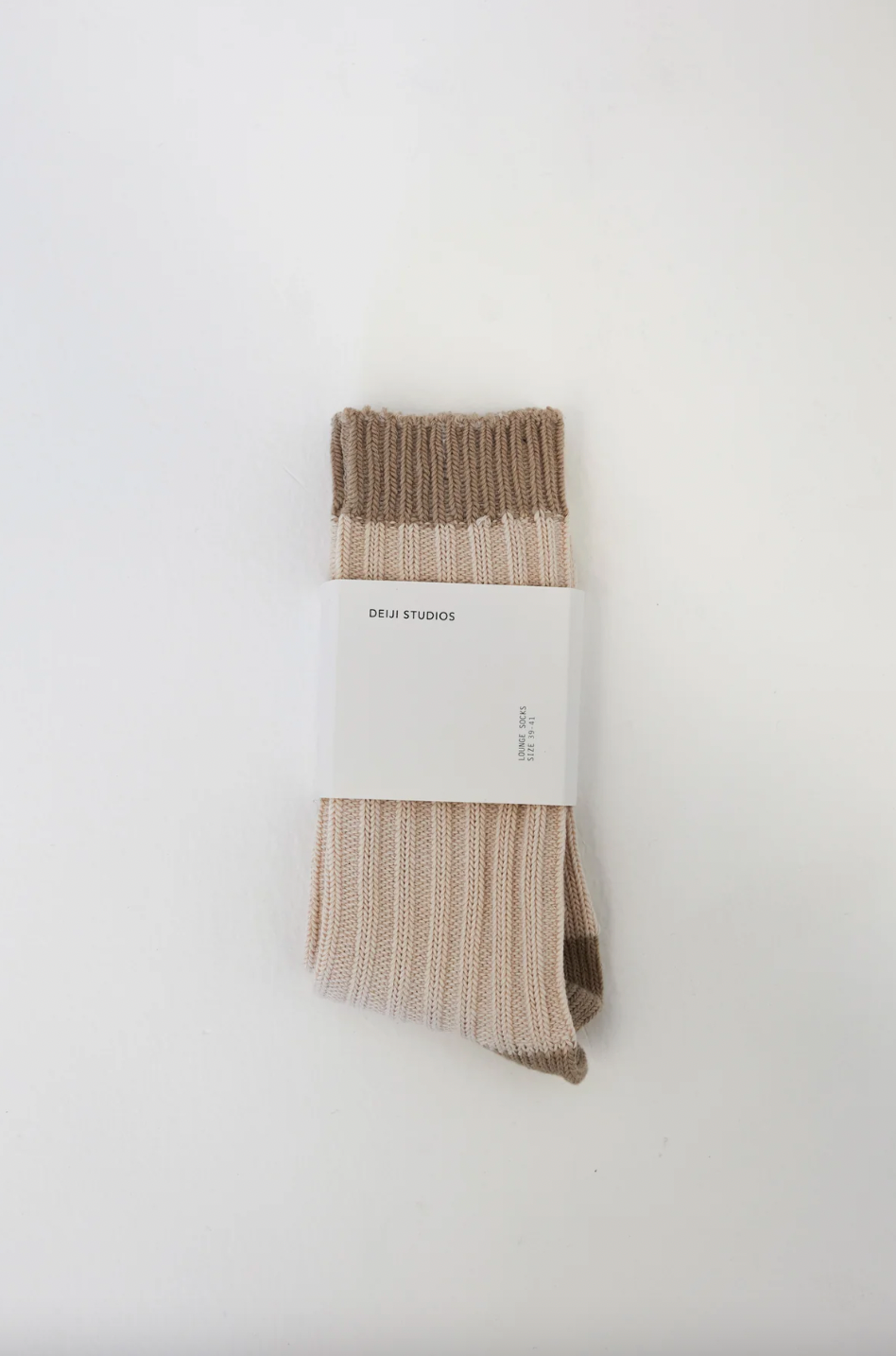 Product Image for The Woven Sock, Cream and Neutral