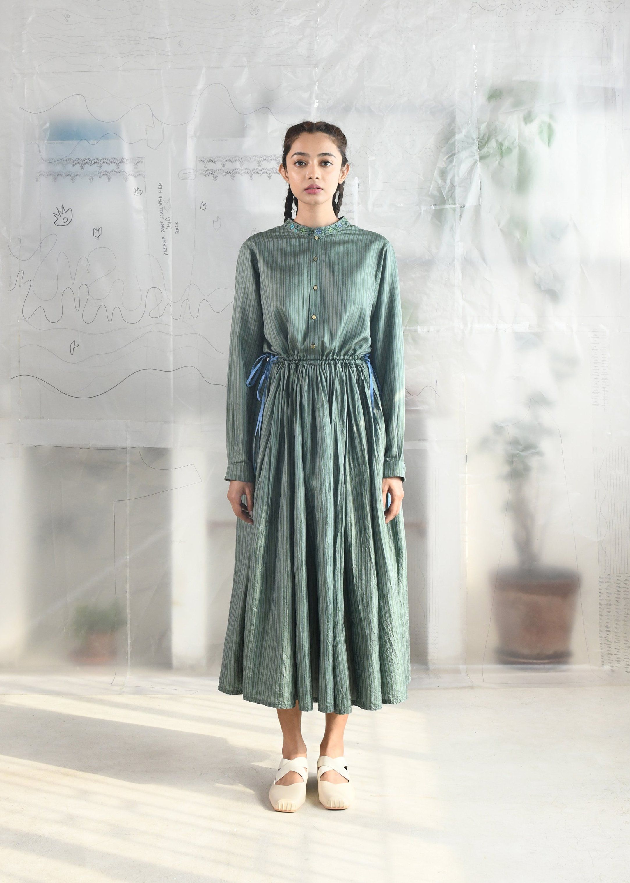 Product Image for Tahoma Dress, Green Stripe