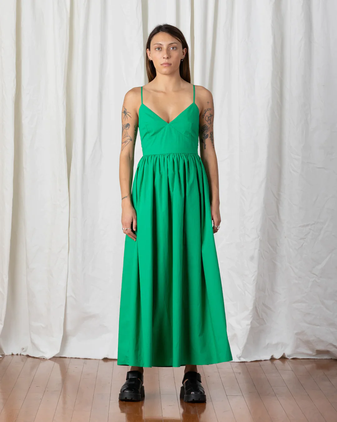 Product Image for Tie Back Maxi Dress, Kelly Green