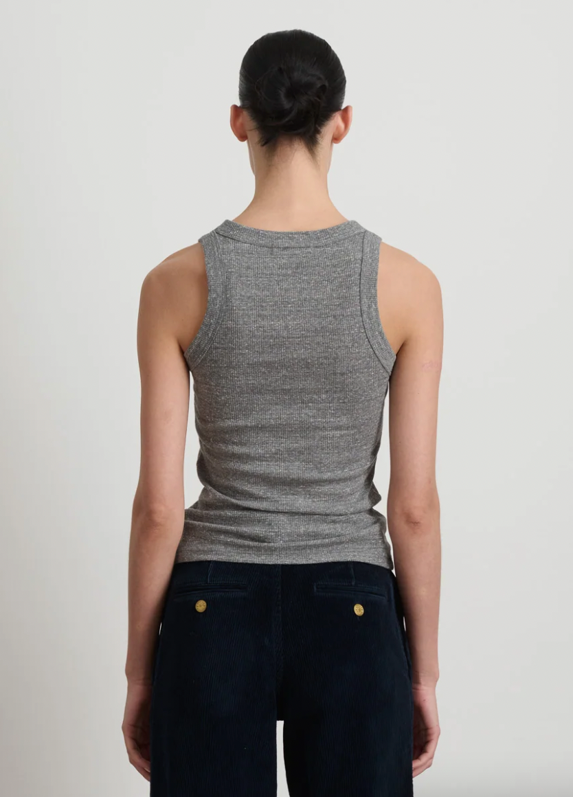 Product Image for Rib Tank, Heather Grey