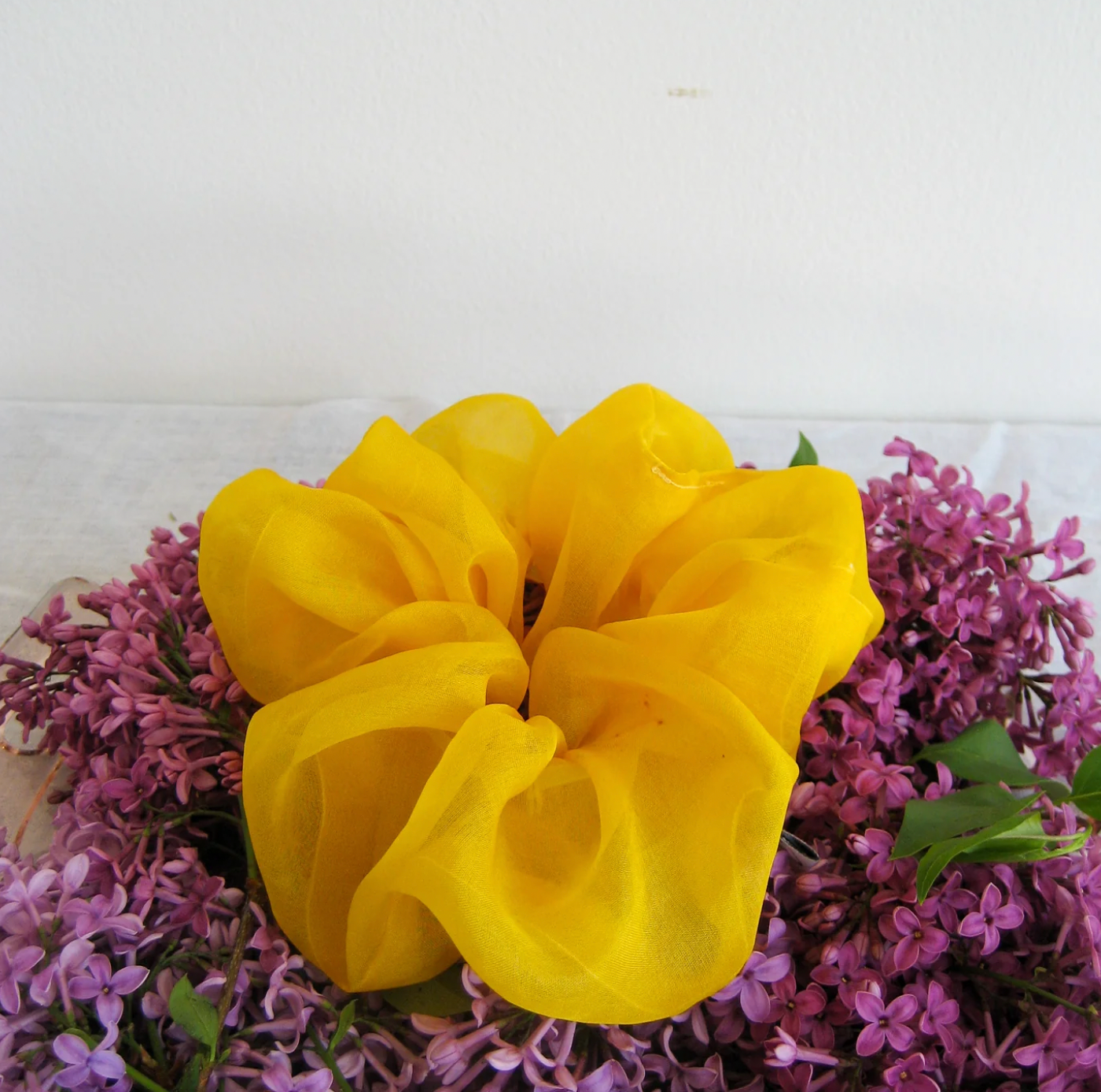 Product Image for Silk Organza Scrunchie, Marigold