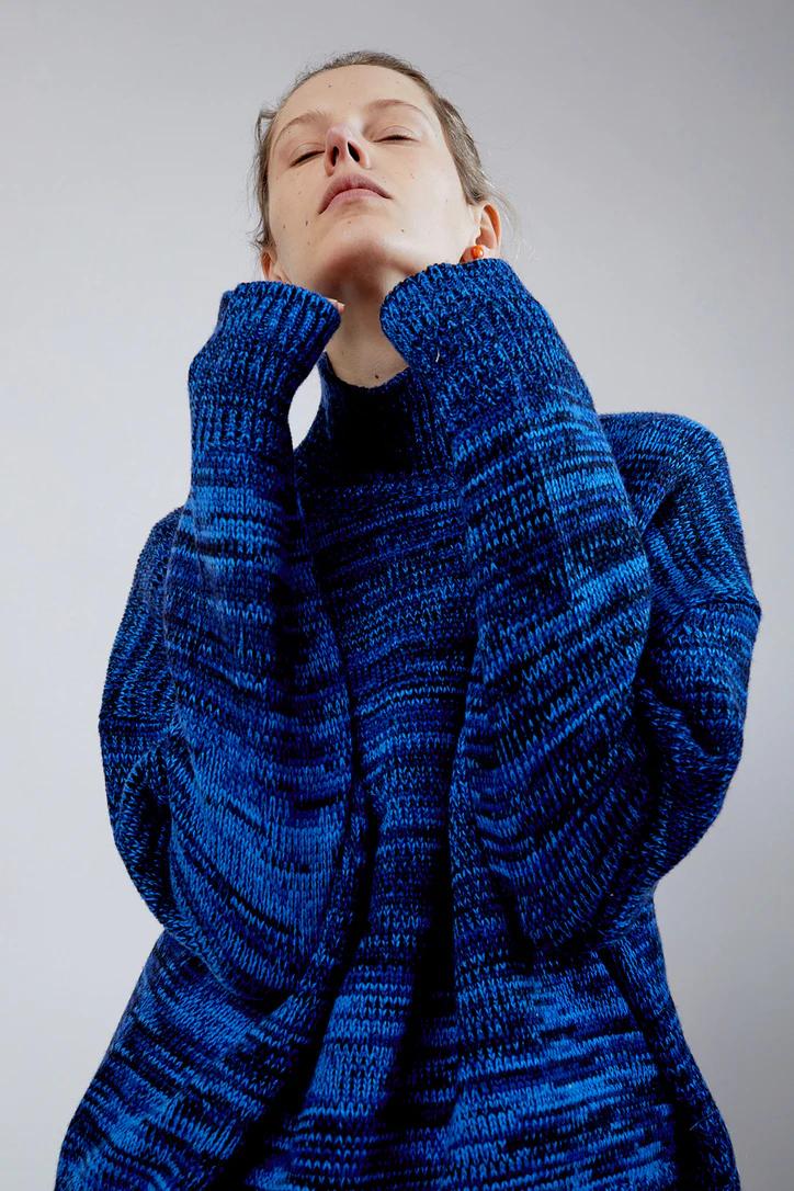 Product Image for Freddie Sweater, Blue Melange