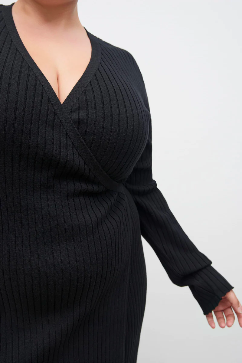 Product Image for Billie Wrap Dress, Black