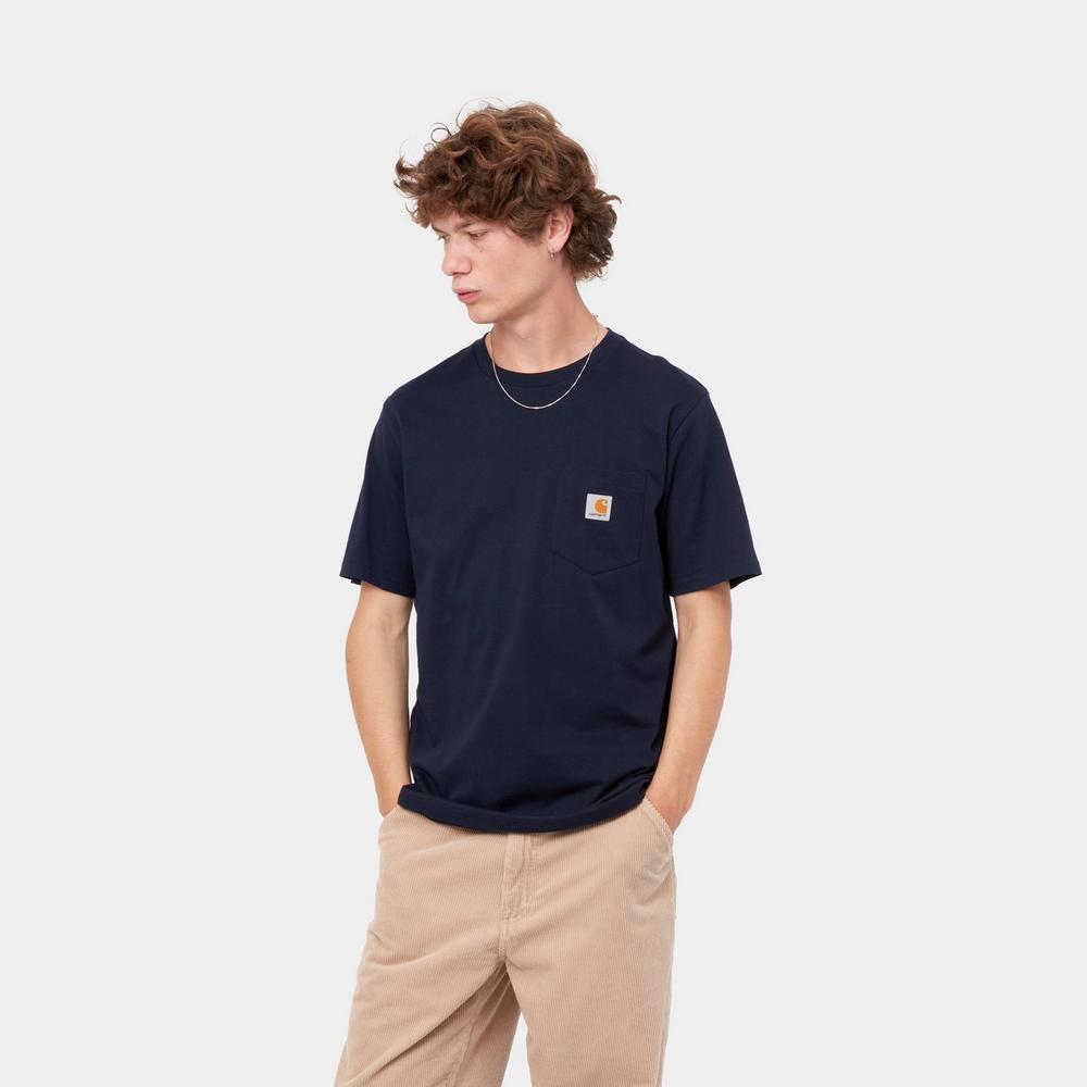 Product Image for Short Sleeve Pocket T-Shirt, Dark Navy
