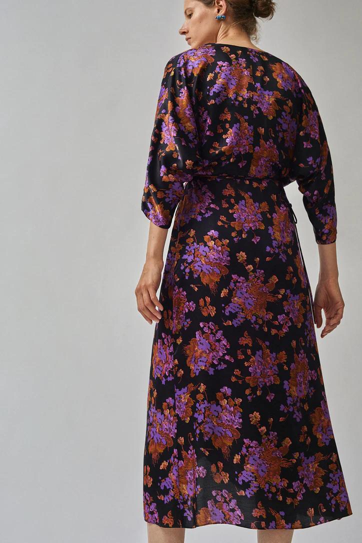 Product Image for Viola Dress, Violet Clematis