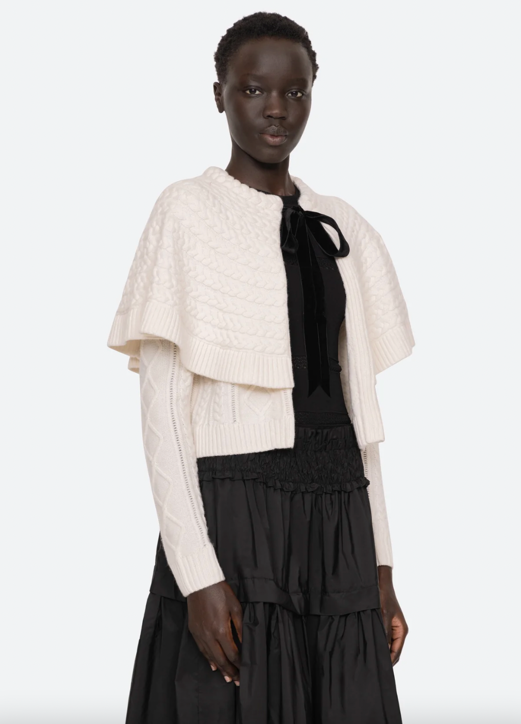 Product Image for Caleb Cable Cardigan, Ivory