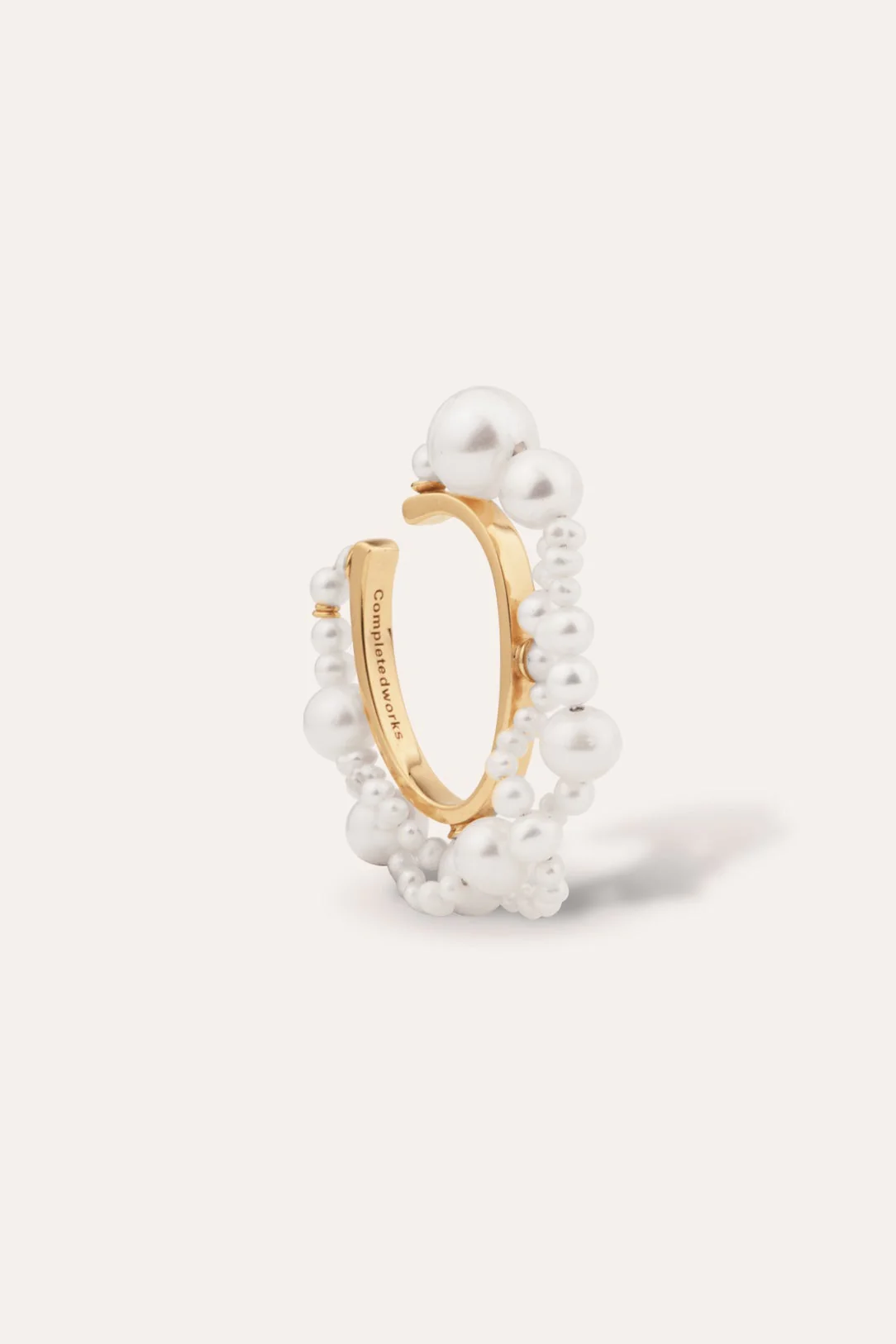 Product Image for Nimbus Pearl and Gold Vermeil Ear Cuff
