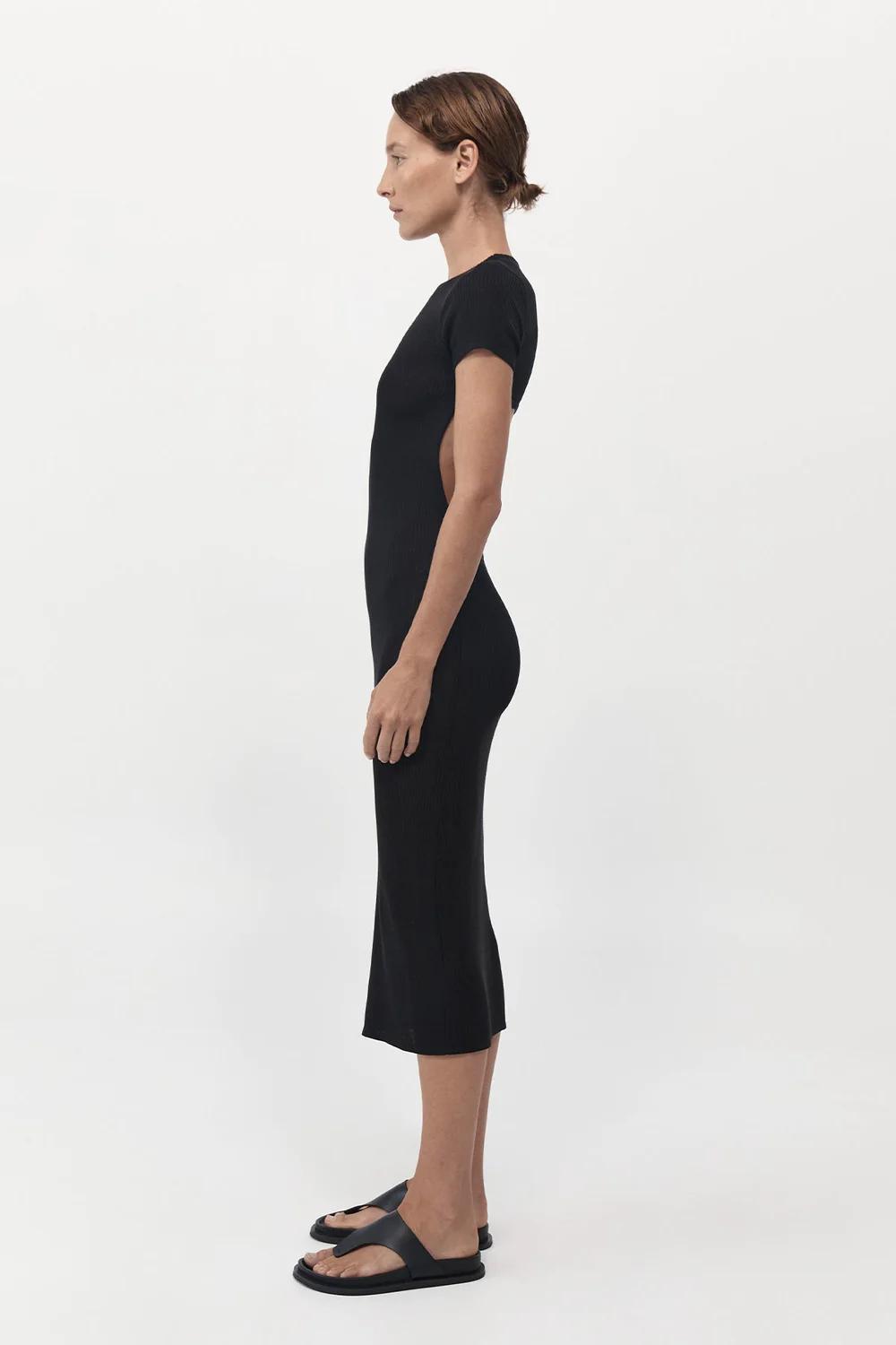 Product Image for Cut Out Knit Dress, Black