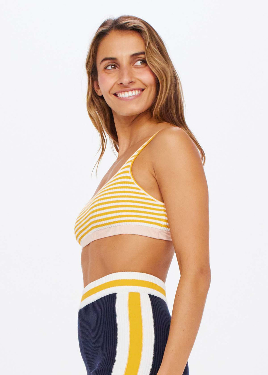 Product Image for Norfolk Rory Knit Bra, White/Sun