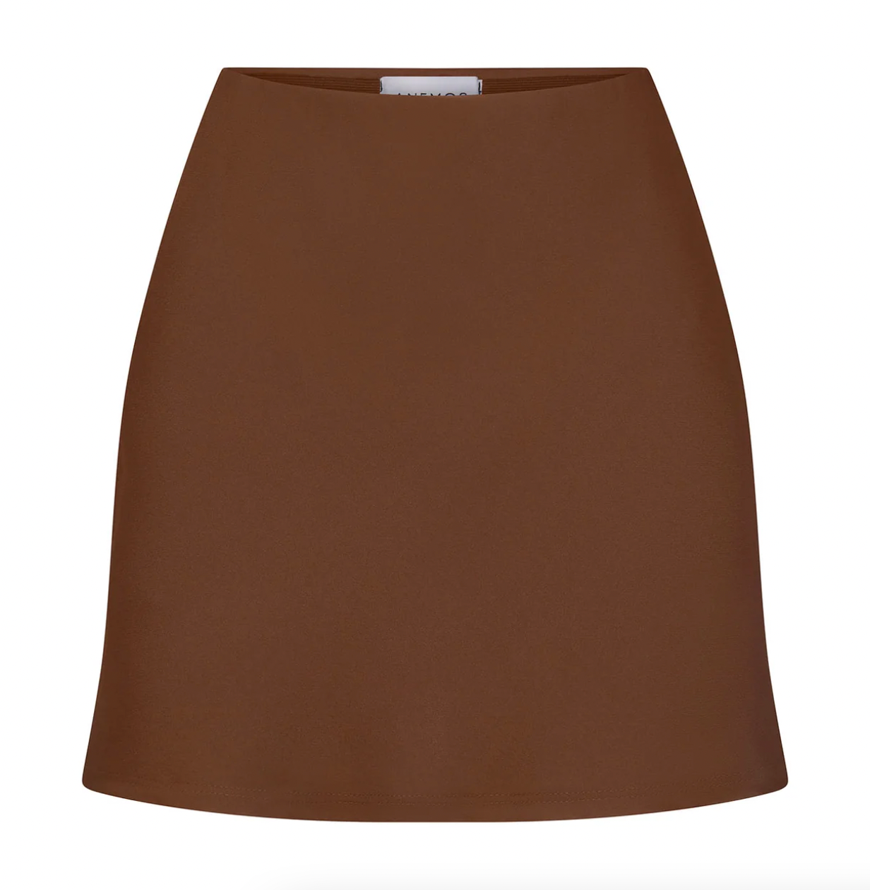 Product Image for Bias Cut Mini Skirt, Espresso