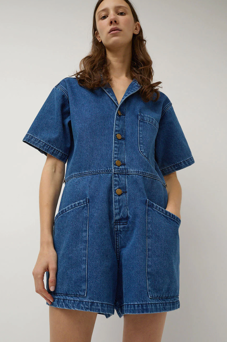 Product Image for Bree Jumpsuit, Medium Blue Wash