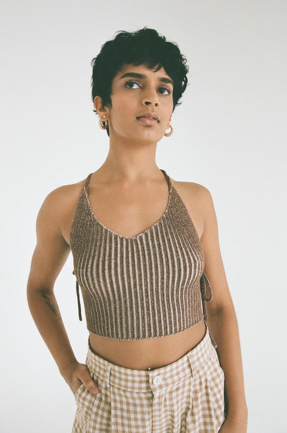 Product Image for Izzy Tank, Cream/Clove