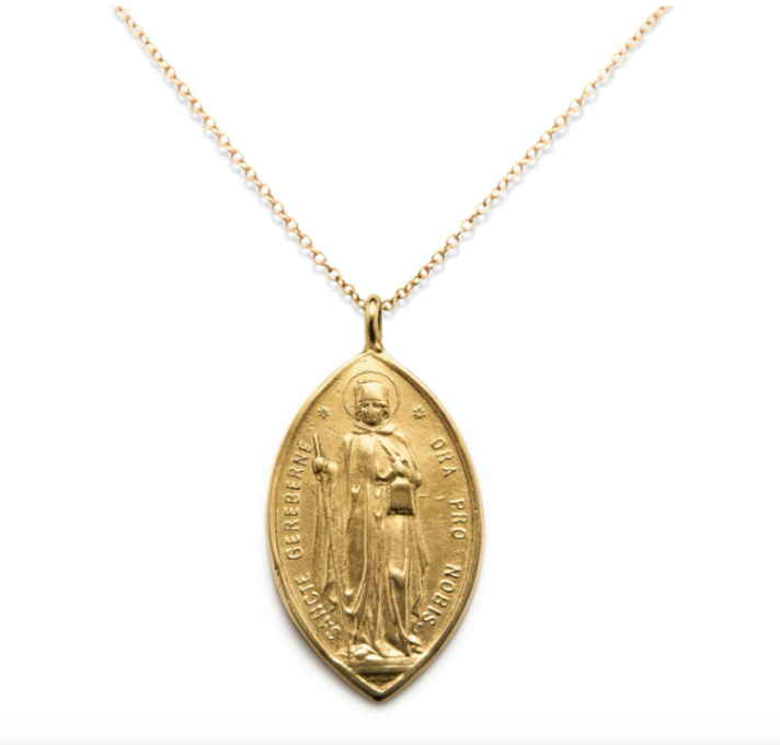 st dymphna pendant