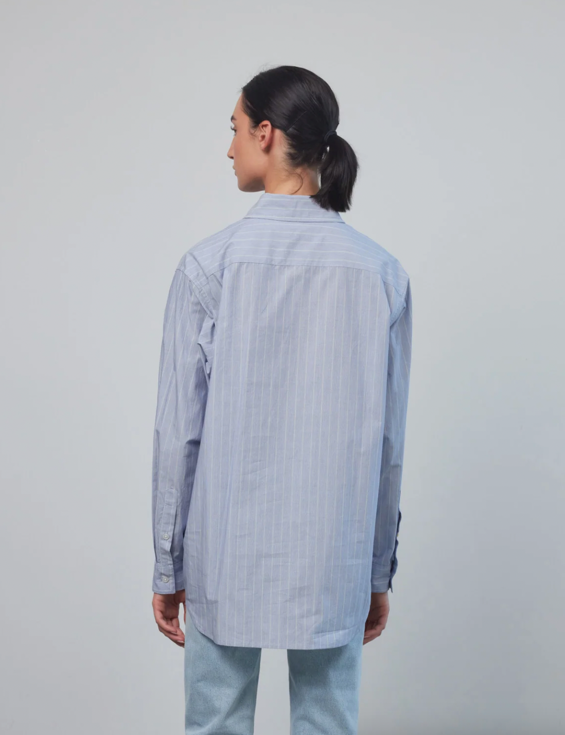 Product Image for Nolan Shirt, Striped Primary Blue