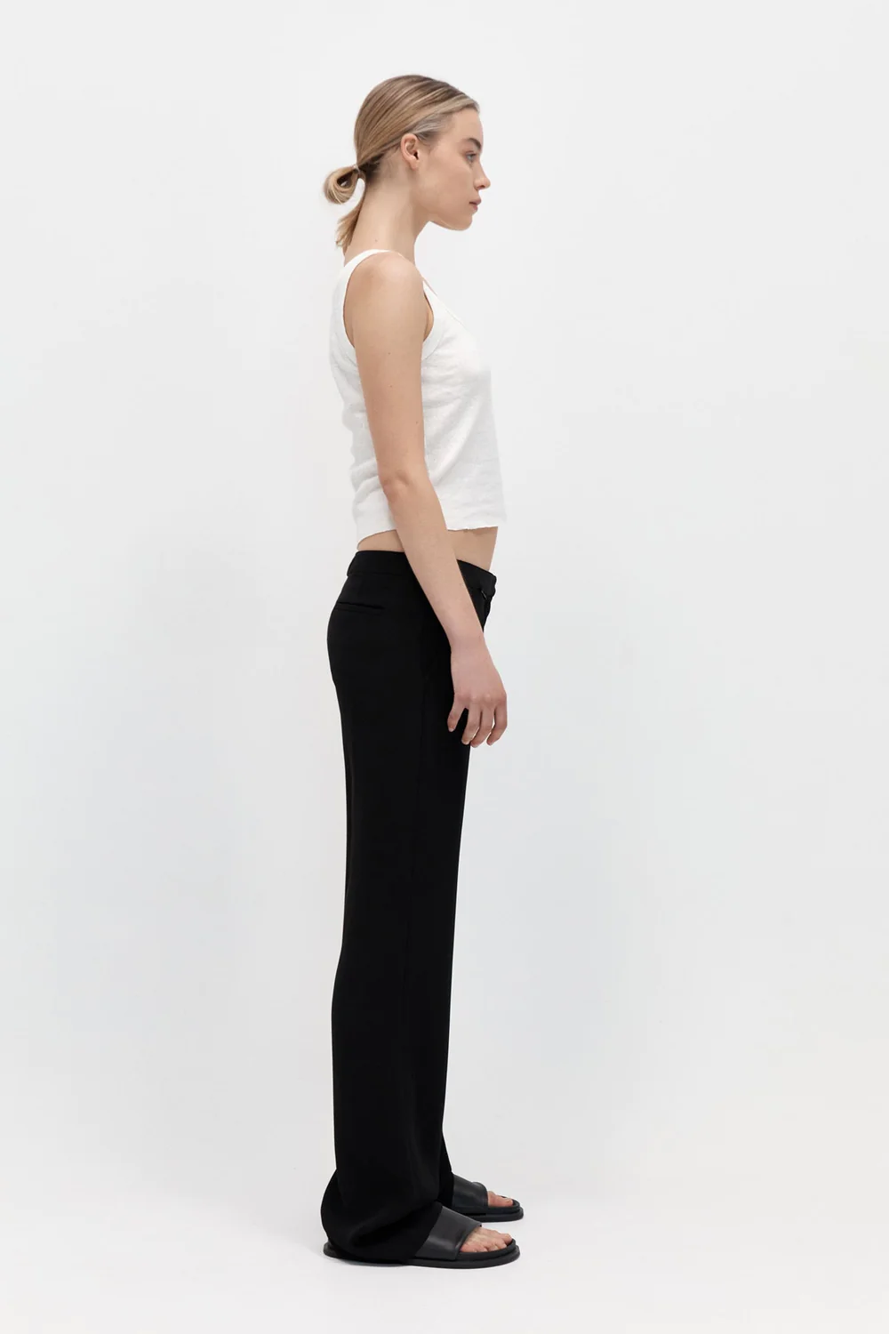Product Image for Zip Detail Trousers, Black