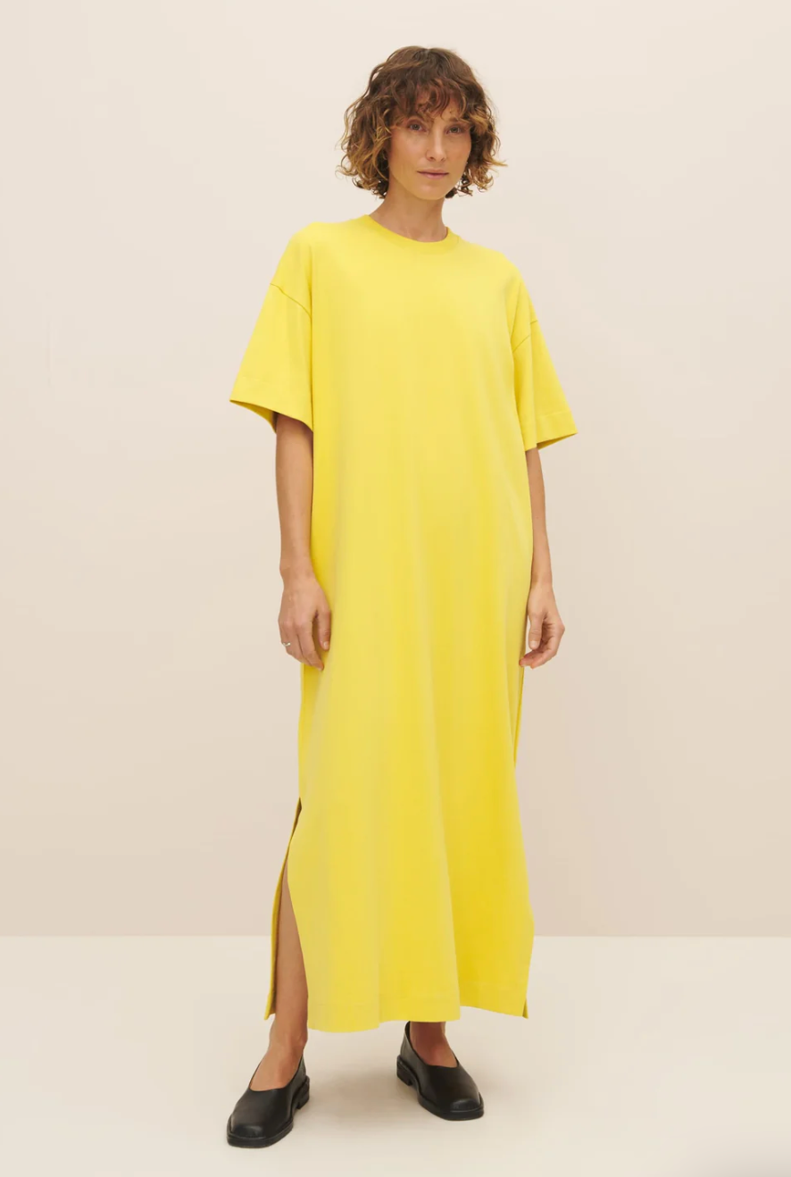 Product Image for Boxy T-Shirt Dress, Daffodil