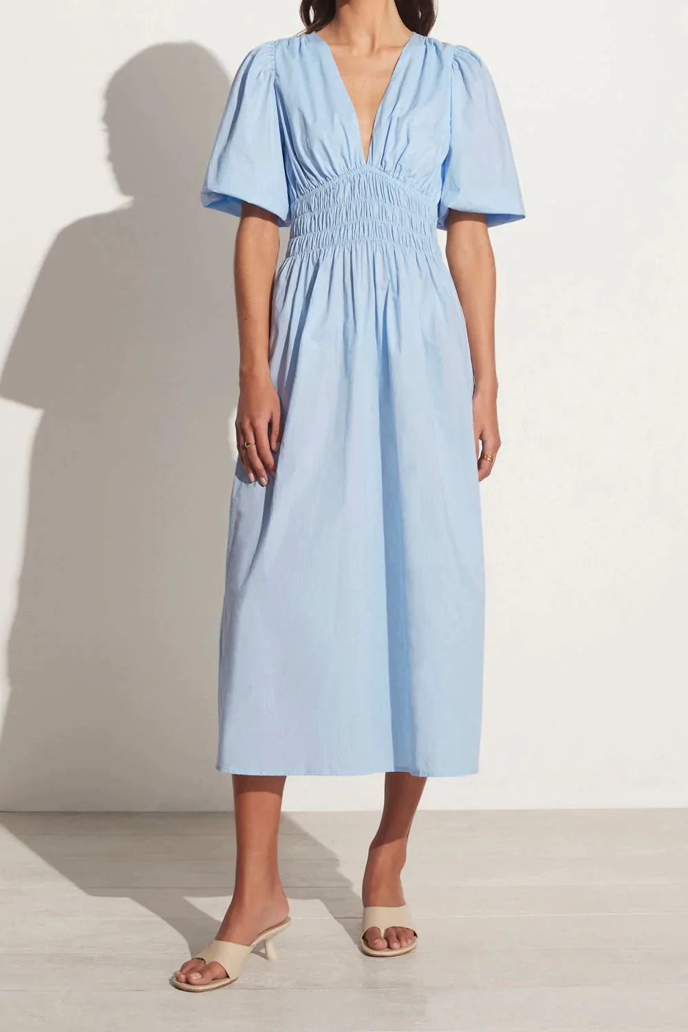 Product Image for Agnata Midi Dress, Cornflower Blue