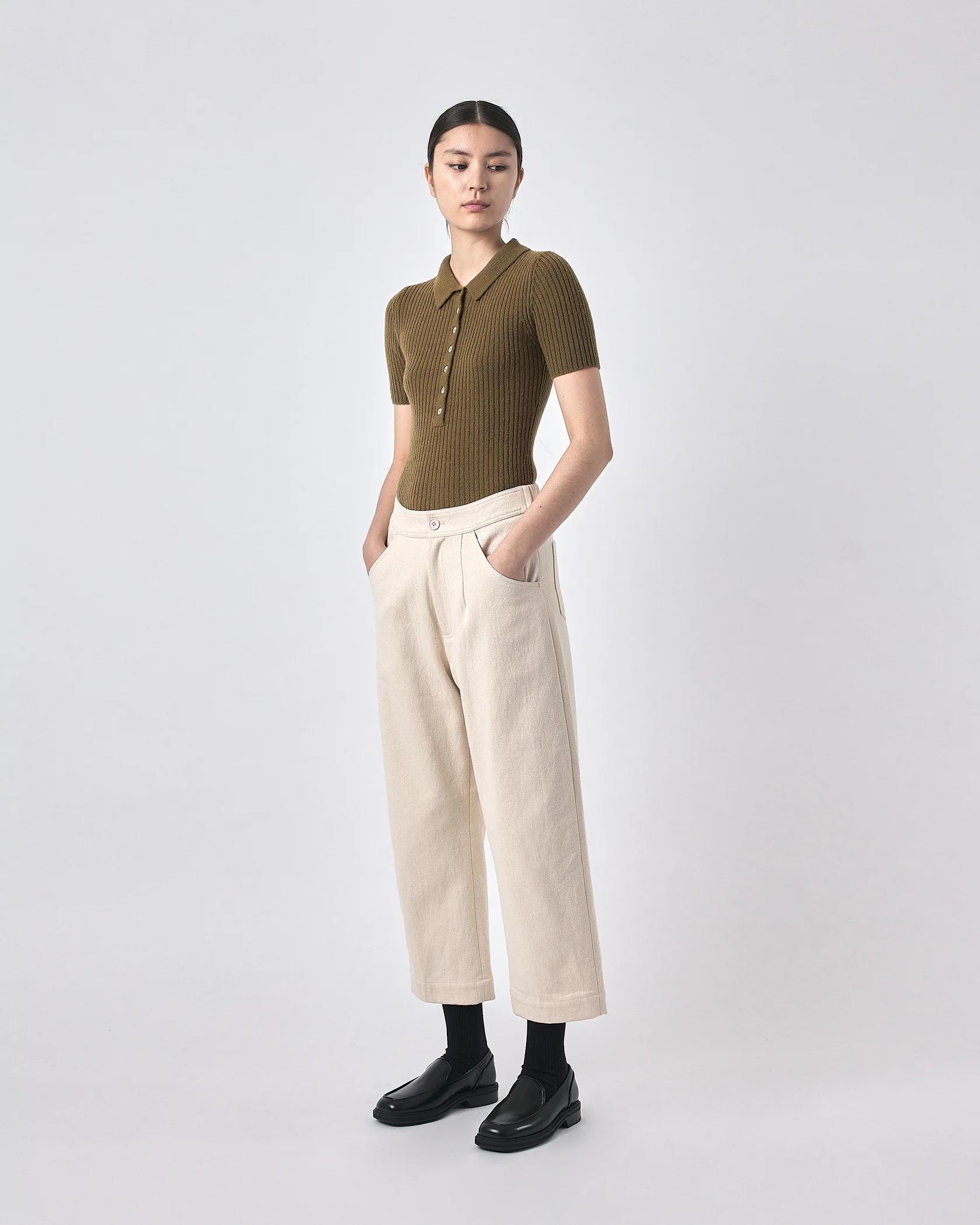 Product Image for Molly Collared Short-Sleeves, Kelp
