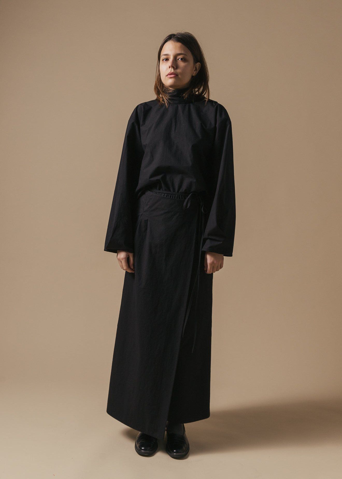 Product Image for Broekrok, Black Poplin